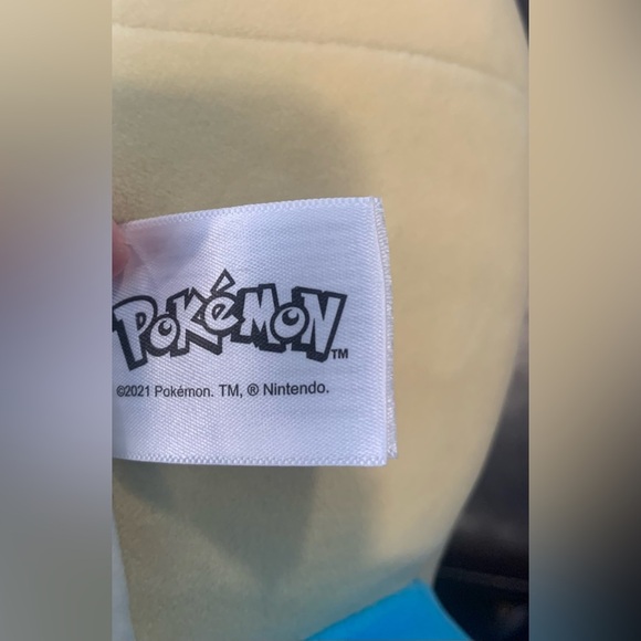 EUC Pokémon Sleeping Plush Squirtle Officially Licensed Pokémon from Jazwares; - Picture 10 of 12